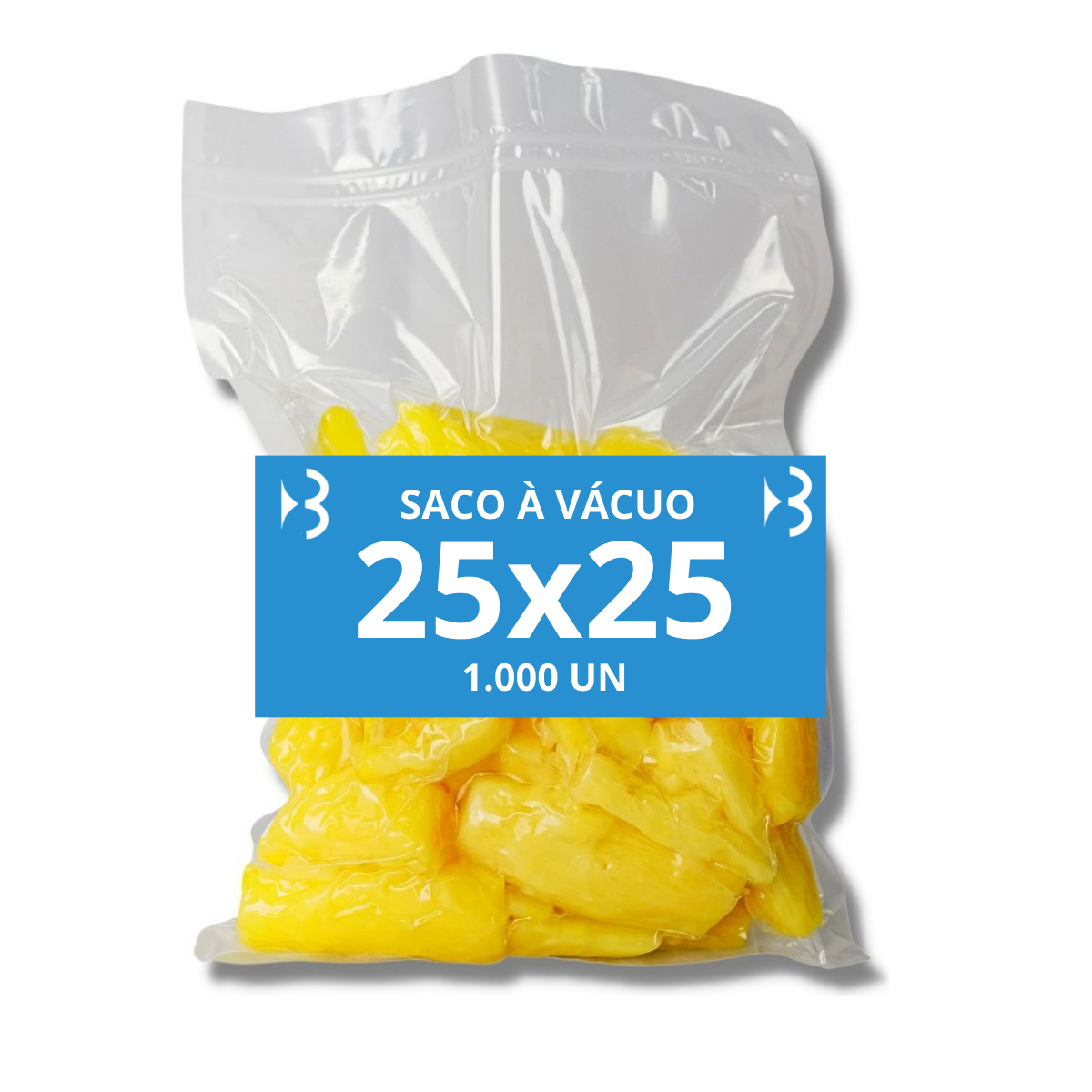 Saco a Vácuo para Alimentos Nylon Poli 20x25, NZB Embalagens - Embalagens  para e-commerce, envelopes e fitas
