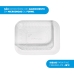 Bandeja Alta Barreira 1000 ml - 18x23 cm - 500 Unidades