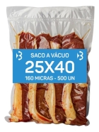 Sacos A V&aacute;cuo Nylon Poli Bai&atilde;o 25x40 Cm 0,16mm 500 Unidades